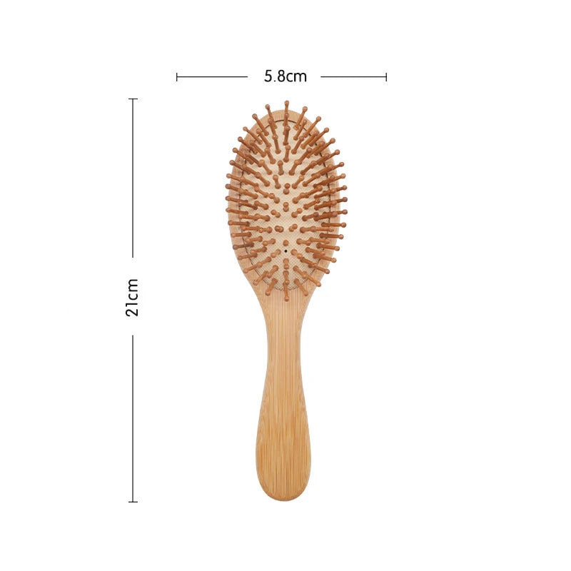 Brosse à Cheveux Professionnel en Bambou 100%