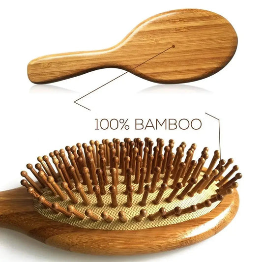 Brosse à Cheveux Professionnel en Bambou 100%